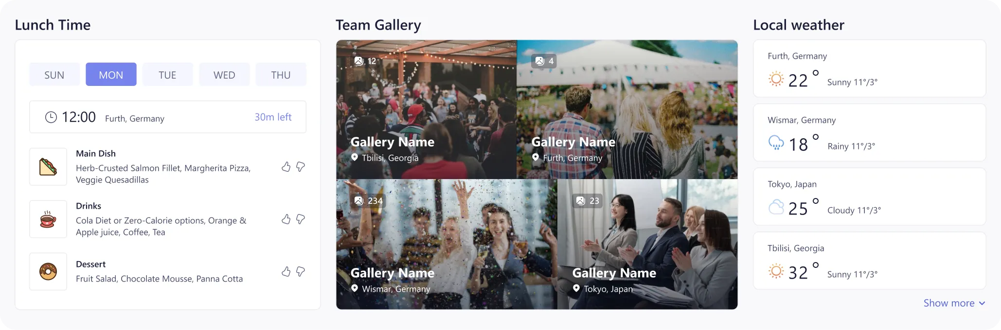 Culture and daily life module